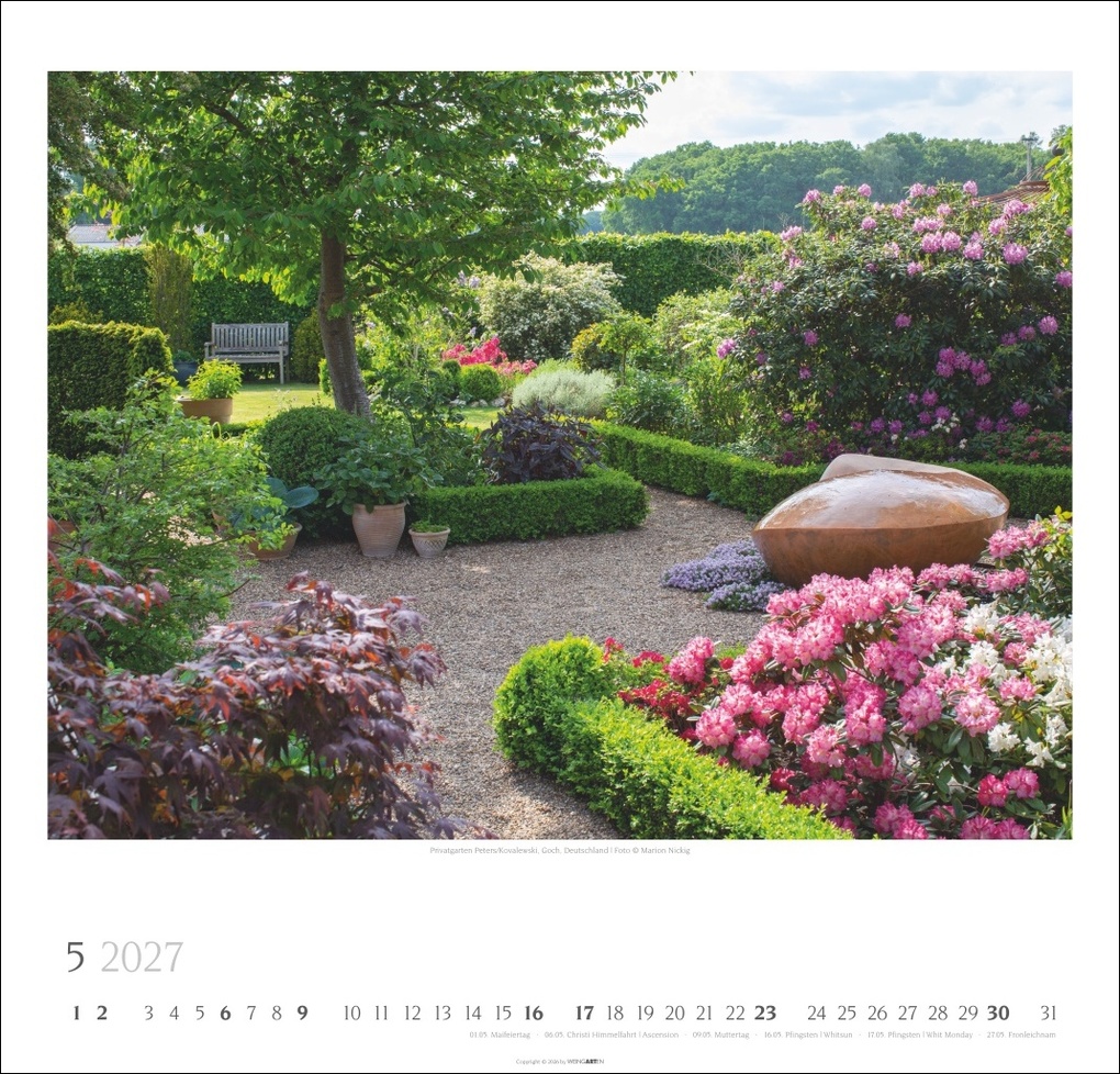 Weitere Ansicht: Gartenträume Kalender 2027