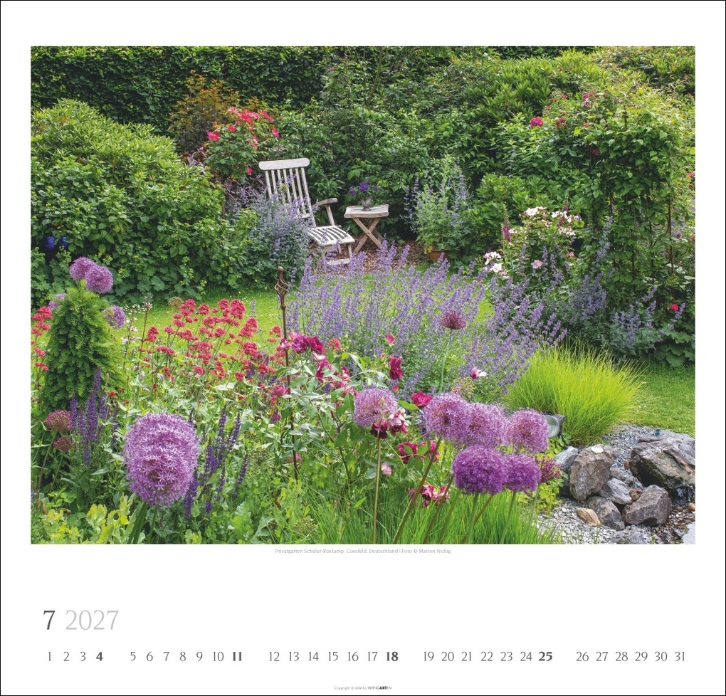 Weitere Ansicht: Gartenträume Kalender 2027