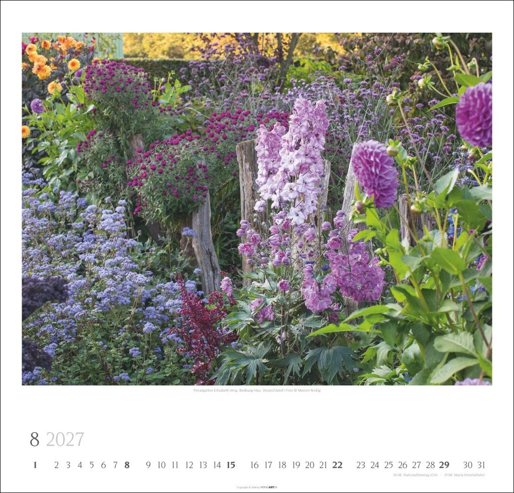 Weitere Ansicht: Gartenträume Kalender 2027