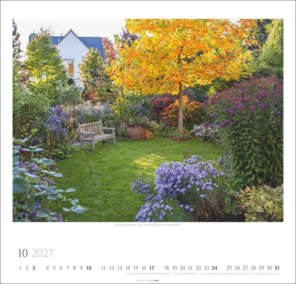 Weitere Ansicht: Gartenträume Kalender 2027
