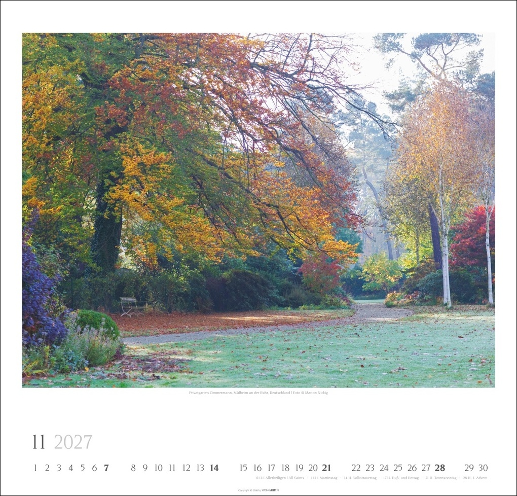 Weitere Ansicht: Gartenträume Kalender 2027