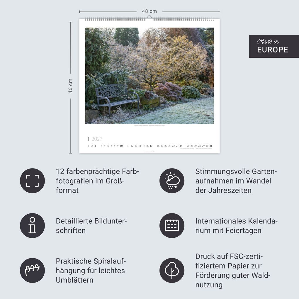 Weitere Ansicht: Gartenträume Kalender 2027