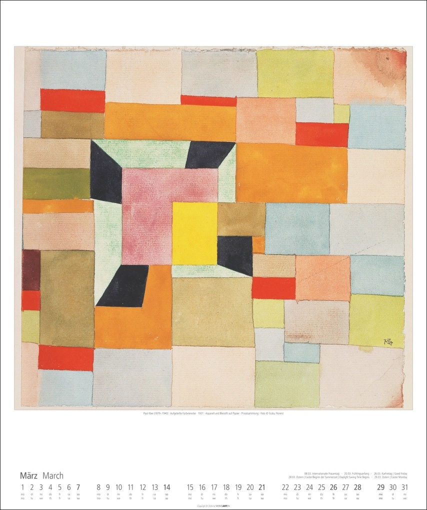 Weitere Ansicht: Paul Klee Kalender 2027 | Paul Klee