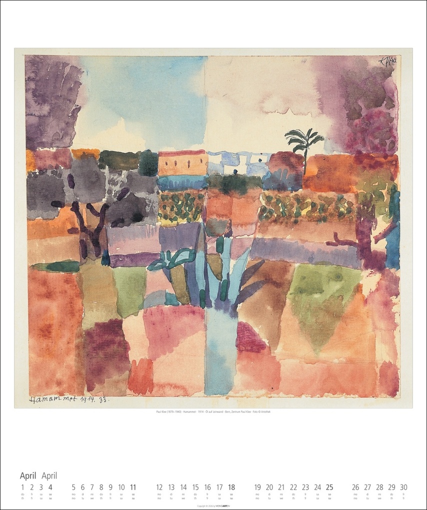 Weitere Ansicht: Paul Klee Kalender 2027 | Paul Klee