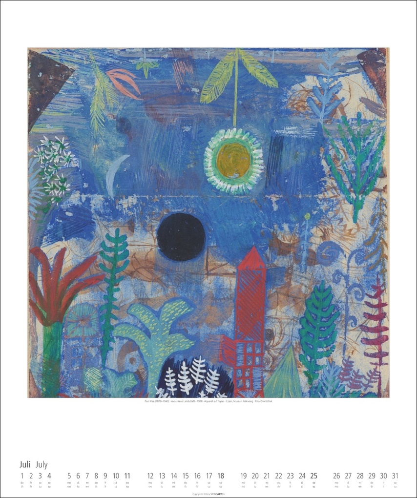 Weitere Ansicht: Paul Klee Kalender 2027 | Paul Klee