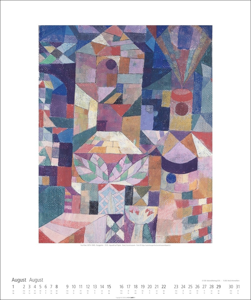 Weitere Ansicht: Paul Klee Kalender 2027 | Paul Klee