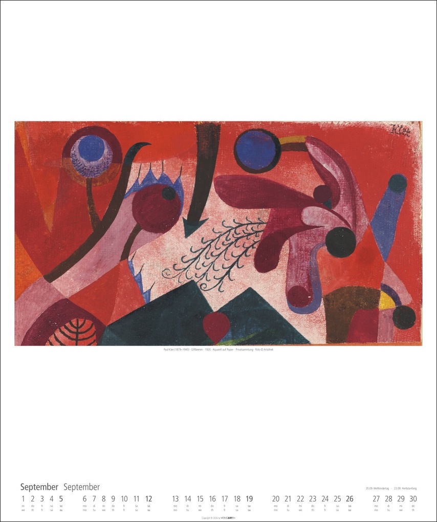 Weitere Ansicht: Paul Klee Kalender 2027 | Paul Klee