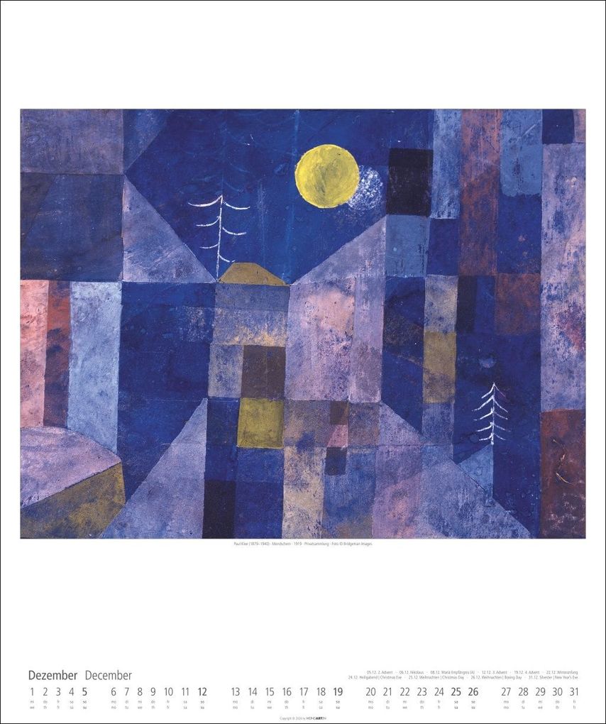 Weitere Ansicht: Paul Klee Kalender 2027 | Paul Klee
