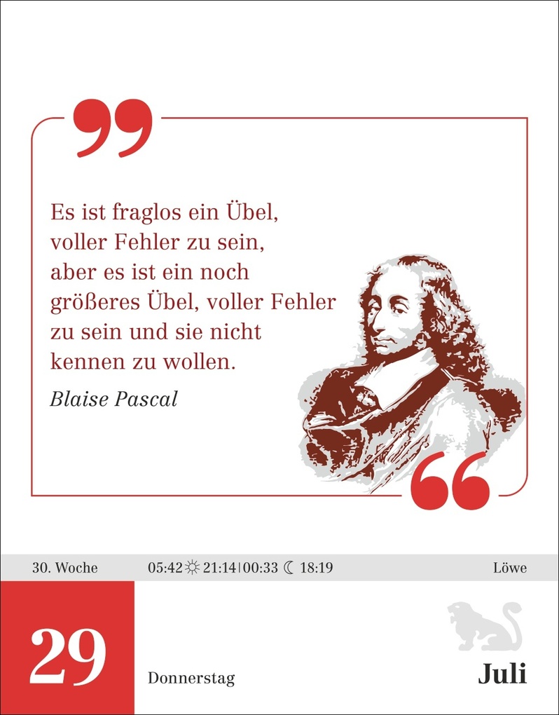 Weitere Ansicht: Der Philosophie-Kalender Tagesabreißkalender 2027 | Barbara Brüning, Markus Hattstein