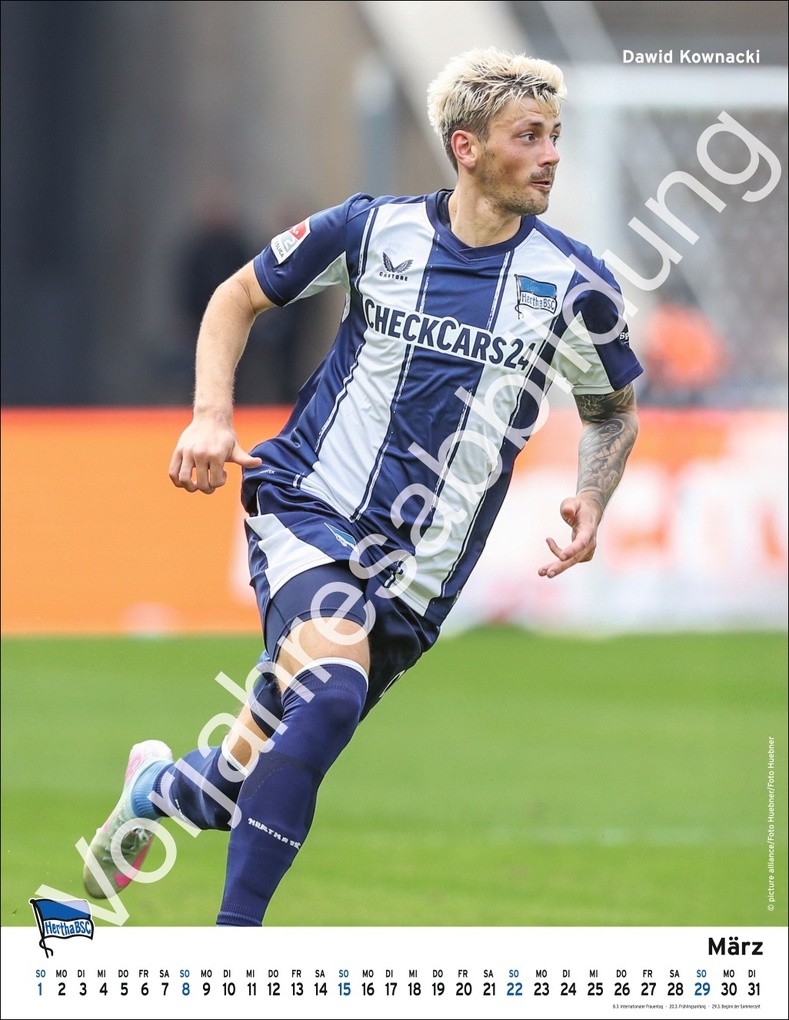 Weitere Ansicht: Hertha BSC Posterkalender 2027