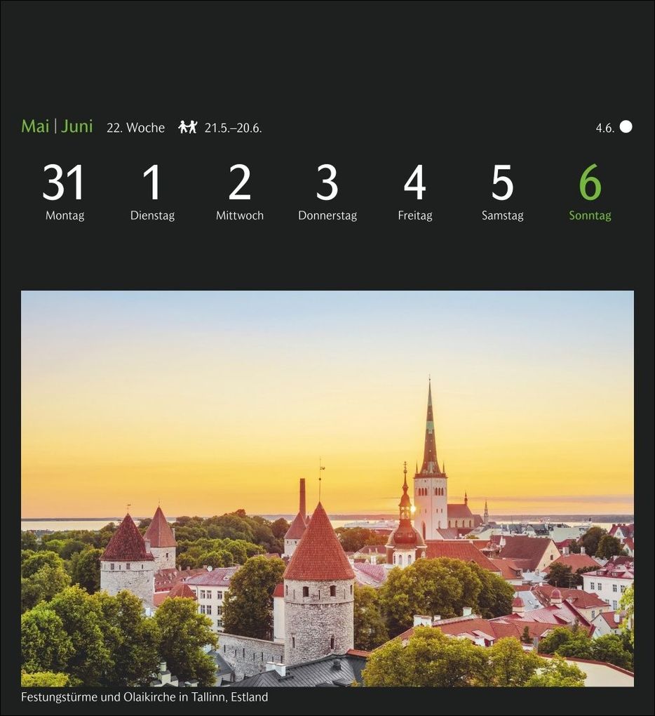 Weitere Ansicht: GEO Ferne Horizonte Postkartenkalender 2027 - Wochenkalender mit 53 Postkarten