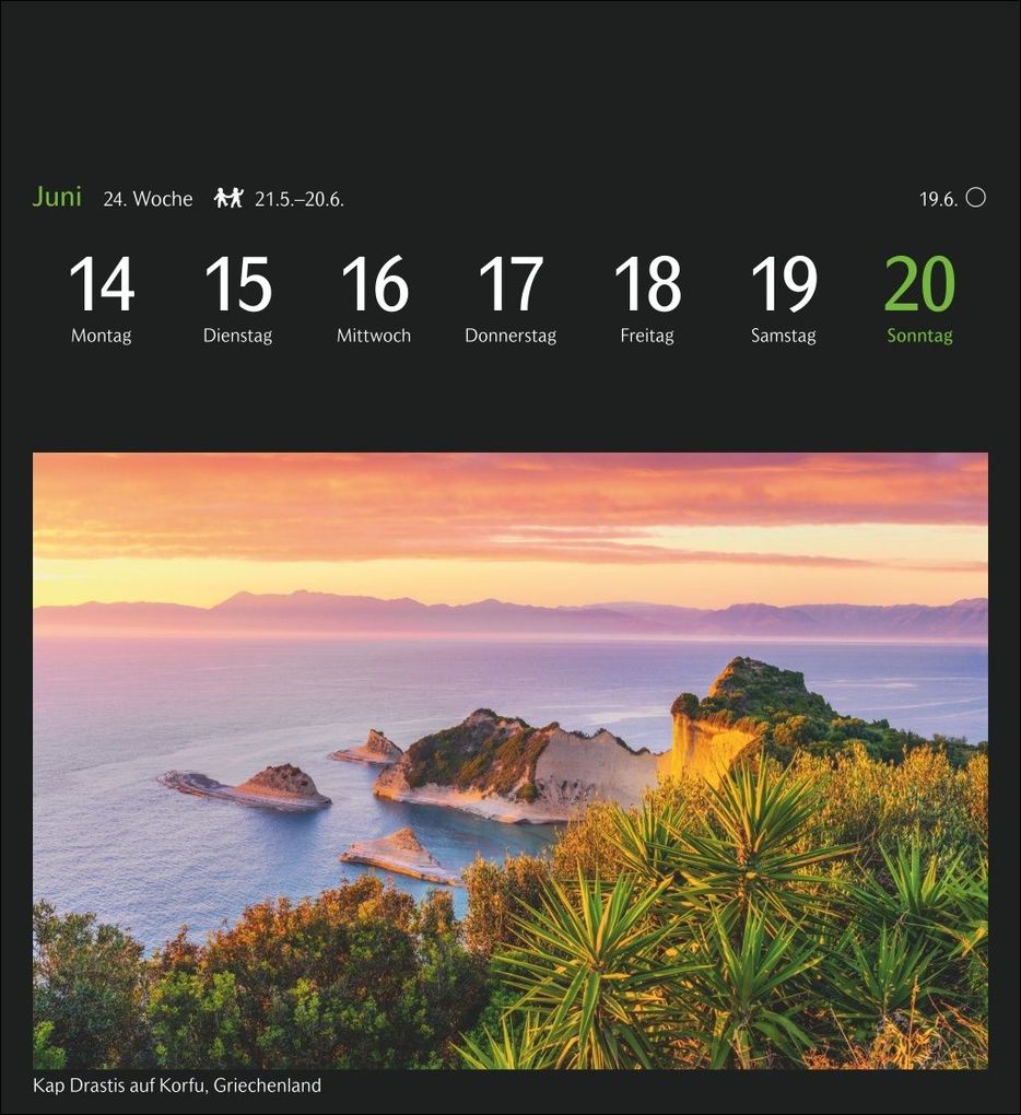 Weitere Ansicht: GEO Ferne Horizonte Postkartenkalender 2027 - Wochenkalender mit 53 Postkarten