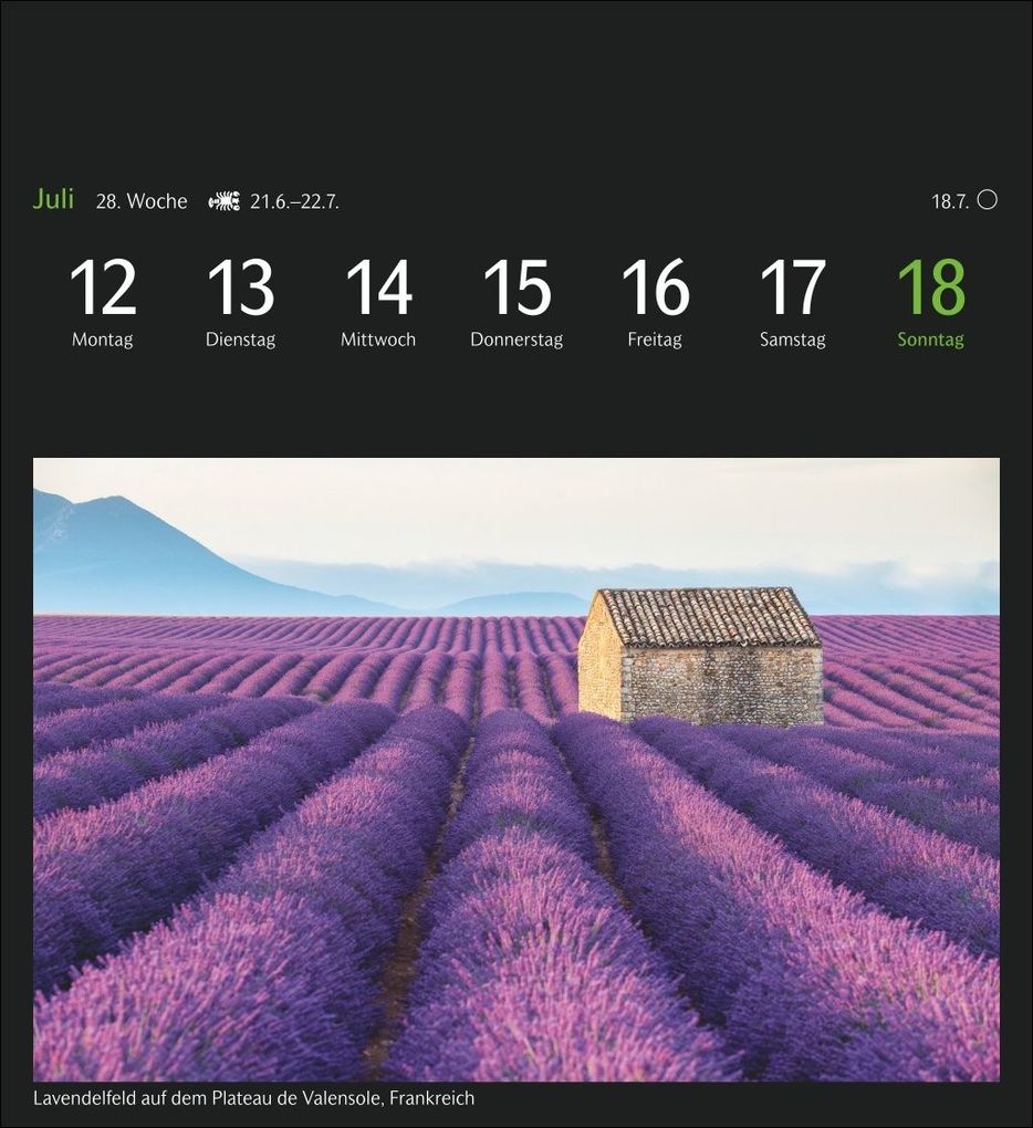Weitere Ansicht: GEO Ferne Horizonte Postkartenkalender 2027 - Wochenkalender mit 53 Postkarten