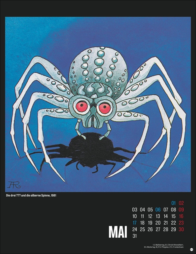 Weitere Ansicht: Die drei ??? Posterkalender 2027 | Aiga Rasch