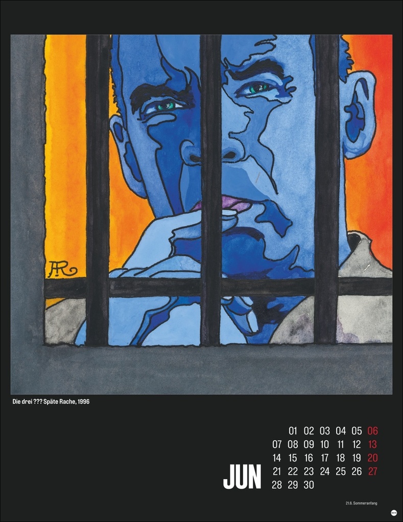 Weitere Ansicht: Die drei ??? Posterkalender 2027 | Aiga Rasch