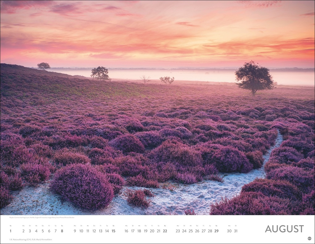 Weitere Ansicht: Auf Traumpfaden Posterkalender 2027