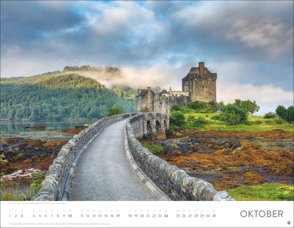 Weitere Ansicht: Auf Traumpfaden Posterkalender 2027