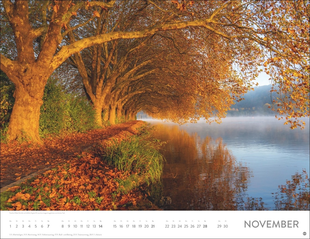 Weitere Ansicht: Auf Traumpfaden Posterkalender 2027