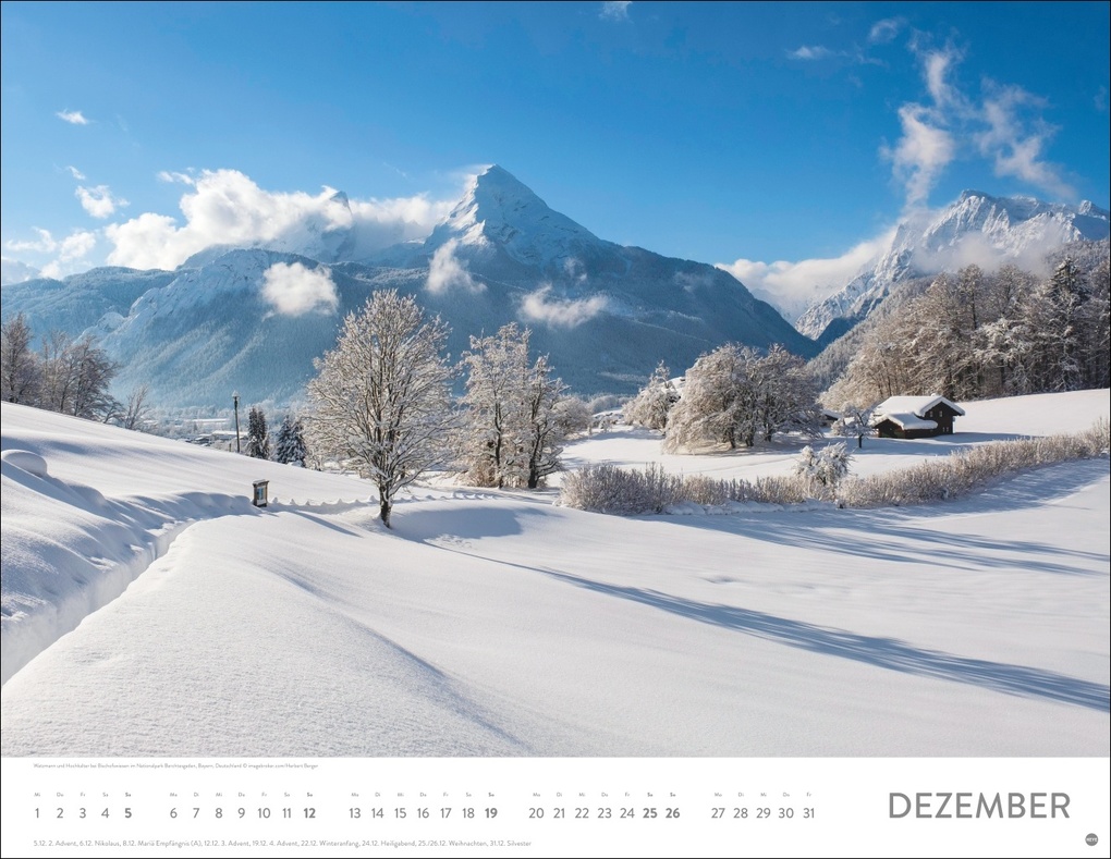 Weitere Ansicht: Auf Traumpfaden Posterkalender 2027