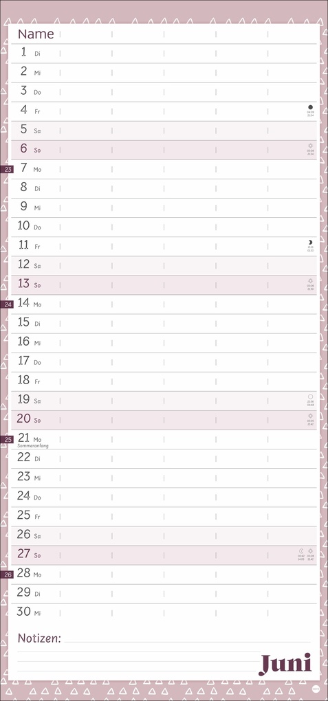 Weitere Ansicht: Deko-Familienplaner Happy Times 2027