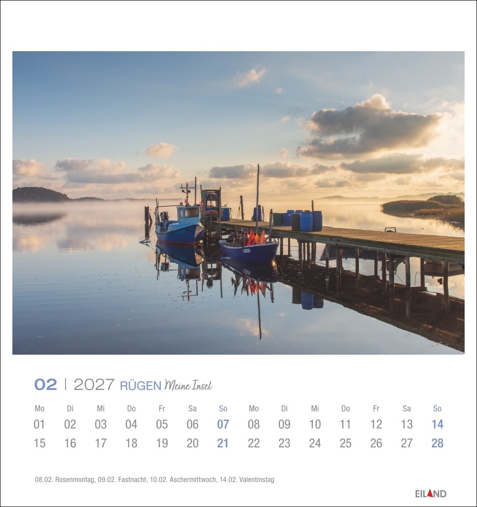 Weitere Ansicht: Rügen Postkartenkalender 2027 - Meine Insel