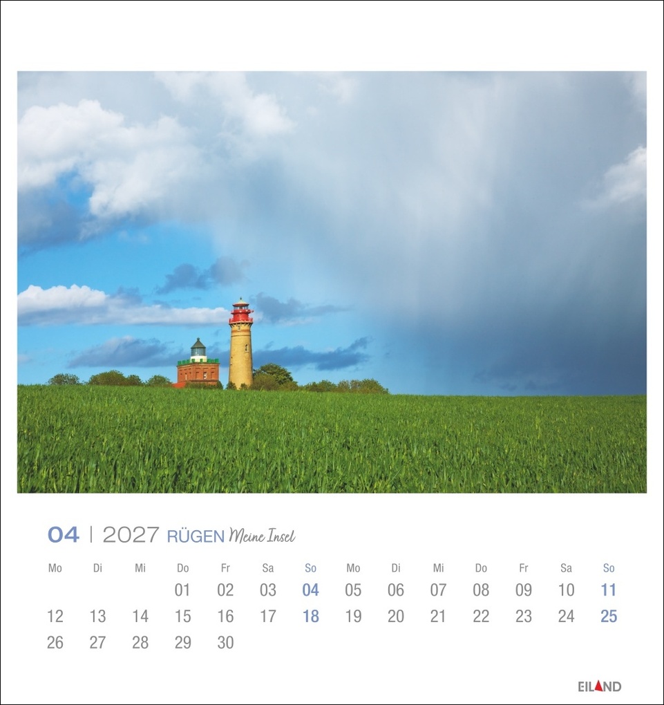 Weitere Ansicht: Rügen Postkartenkalender 2027 - Meine Insel