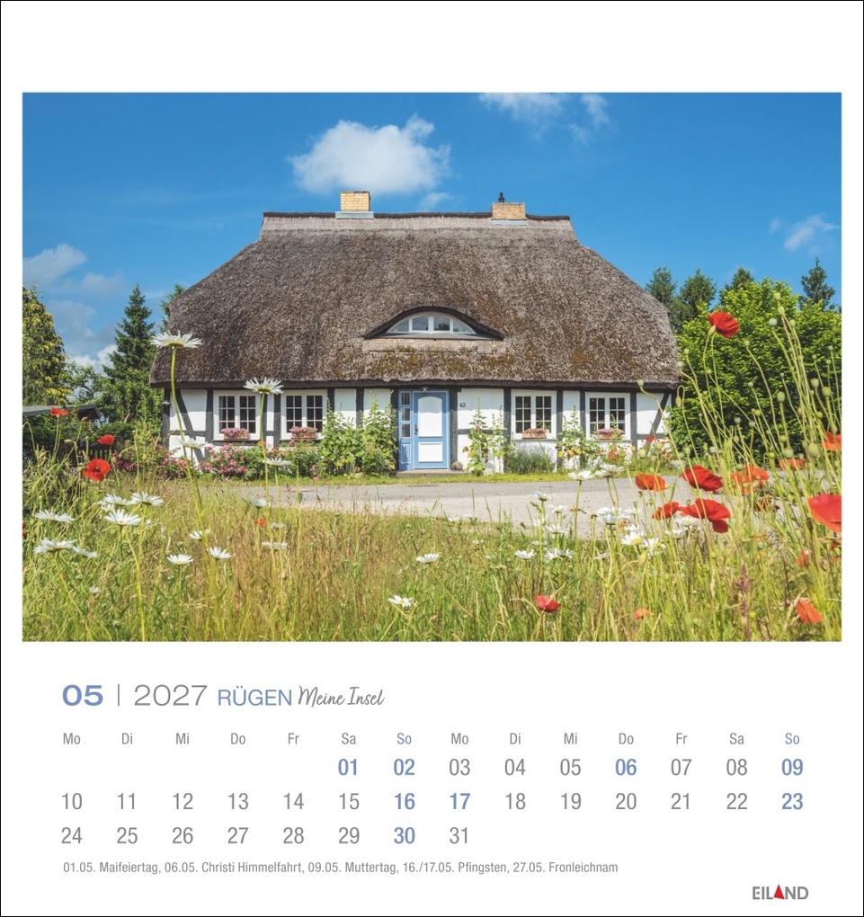 Weitere Ansicht: Rügen Postkartenkalender 2027 - Meine Insel