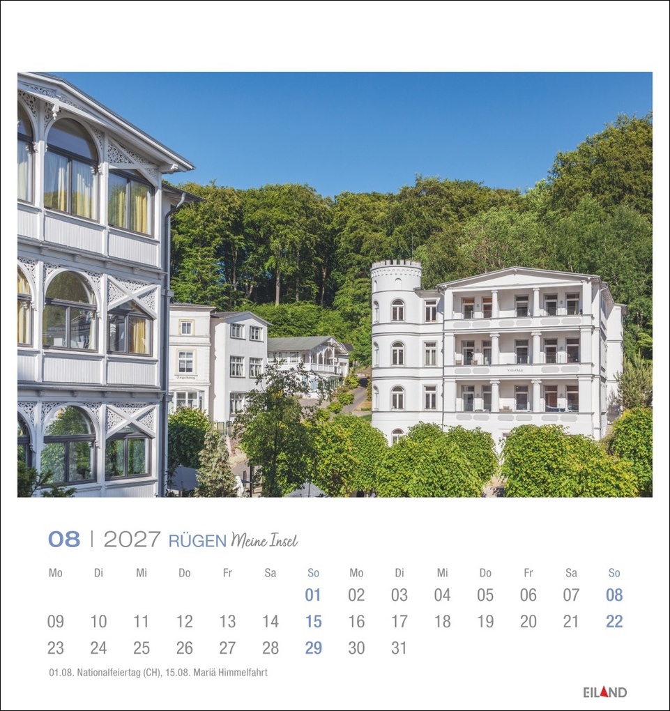 Weitere Ansicht: Rügen Postkartenkalender 2027 - Meine Insel