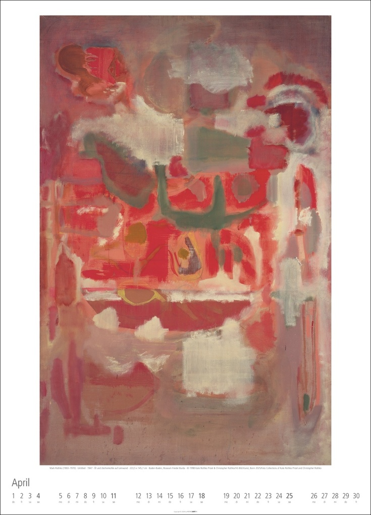 Weitere Ansicht: Mark Rothko Kalender 2027 | Mark Rothko