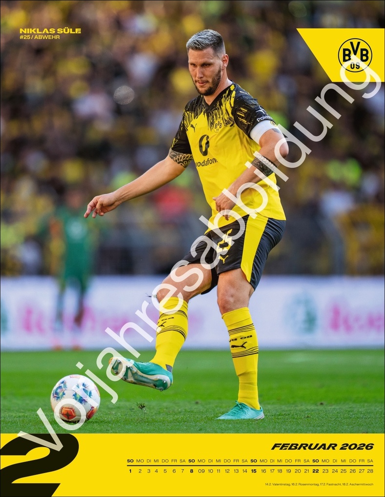 Weitere Ansicht: BVB Posterkalender 2027