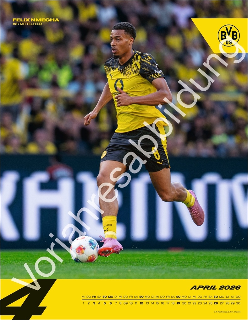 Weitere Ansicht: BVB Posterkalender 2027