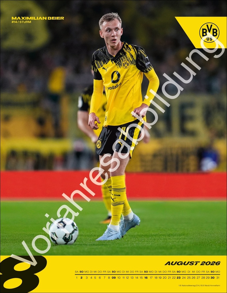 Weitere Ansicht: BVB Posterkalender 2027