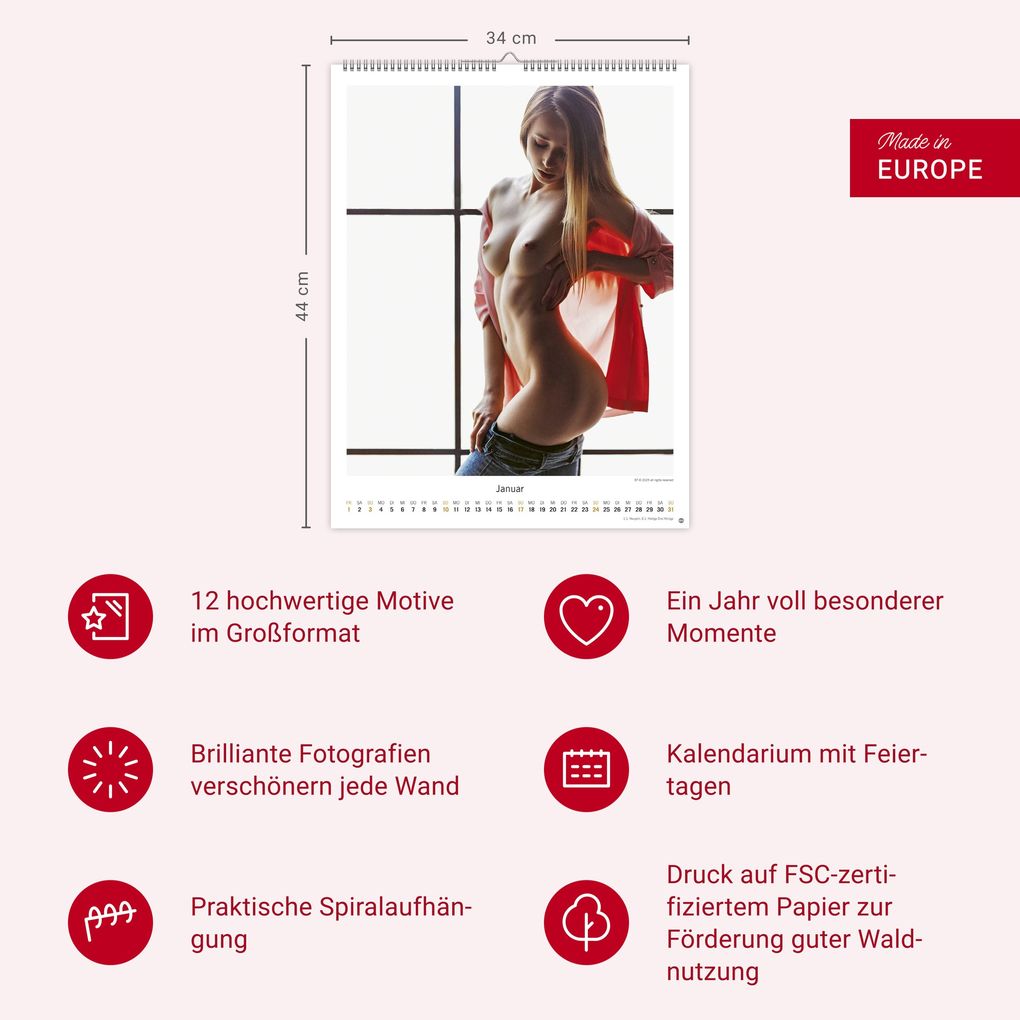 Weitere Ansicht: Hot Girls Kalender 2027 | Konstantin Dahlem