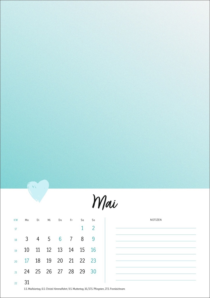 Weitere Ansicht: Kreativkalender Mit Liebe gemacht A4 2027