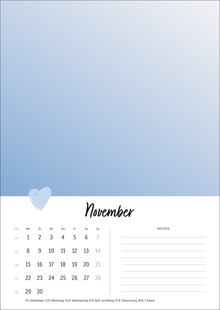 Weitere Ansicht: Kreativkalender Mit Liebe gemacht A4 2027