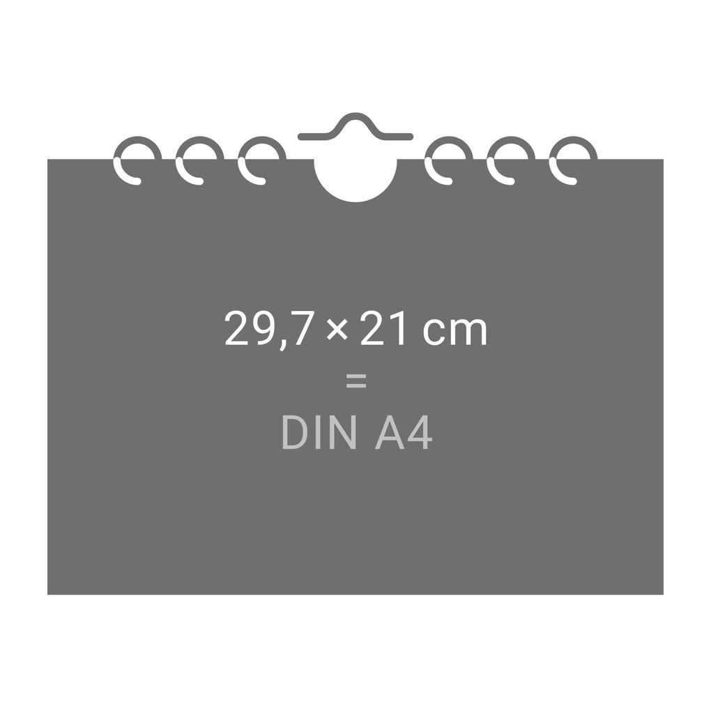 Weitere Ansicht: Black&White Tafelkalender A4 2027