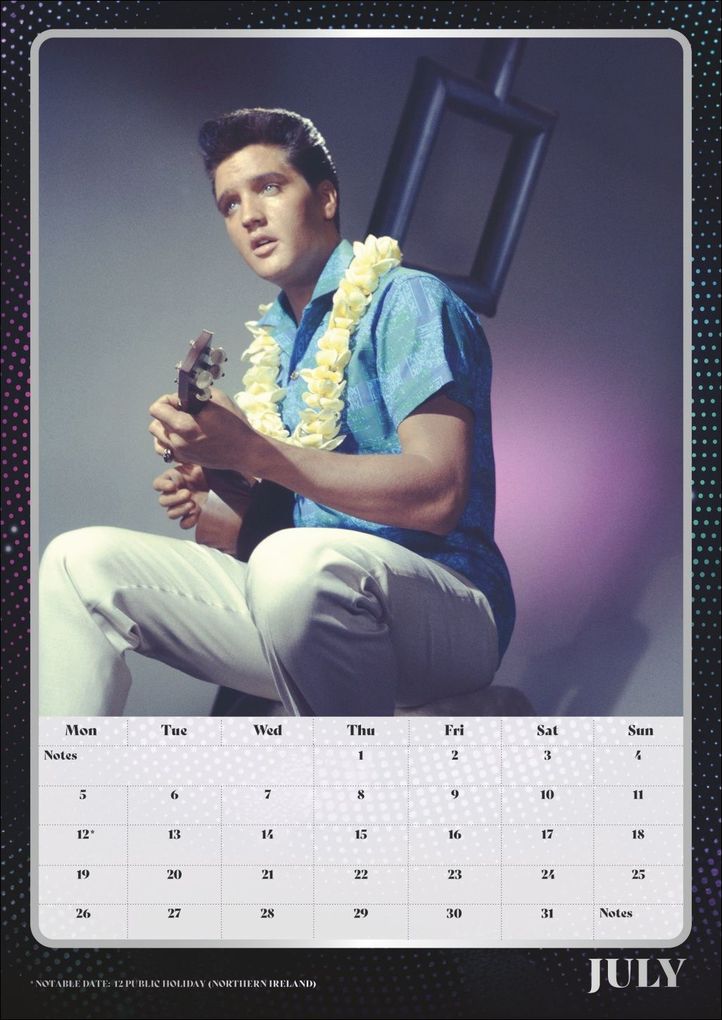 Weitere Ansicht: Elvis Posterkalender 2027 | Elvis