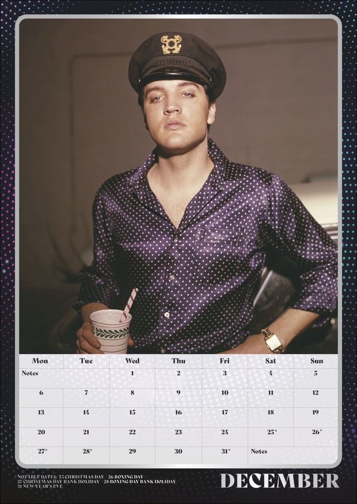Weitere Ansicht: Elvis Posterkalender 2027 | Elvis