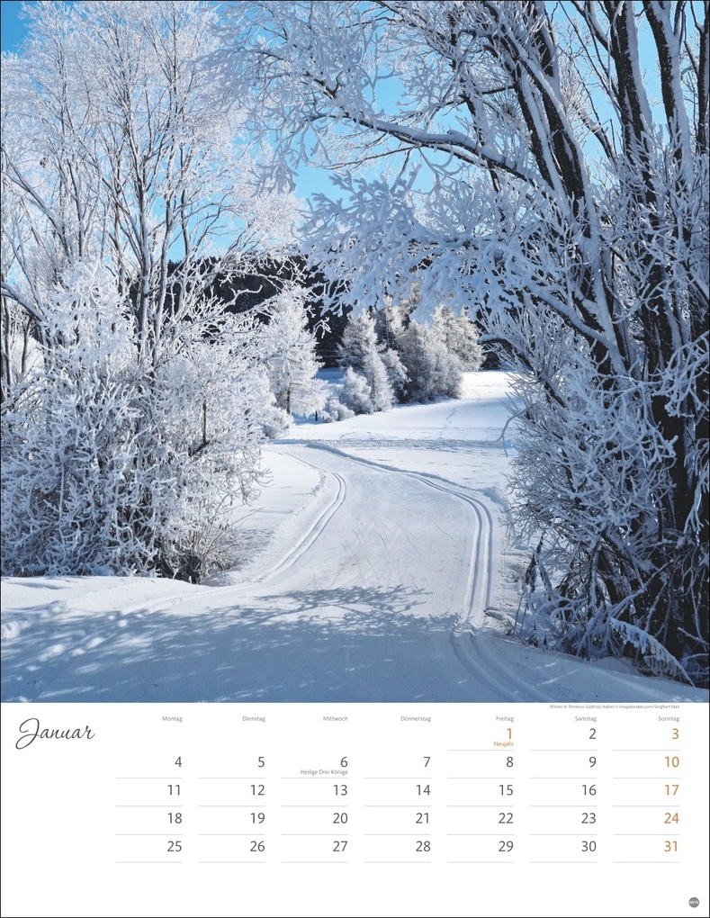 Weitere Ansicht: Wege zum Träumen Posterkalender 2027