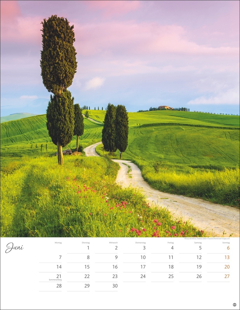 Weitere Ansicht: Wege zum Träumen Posterkalender 2027