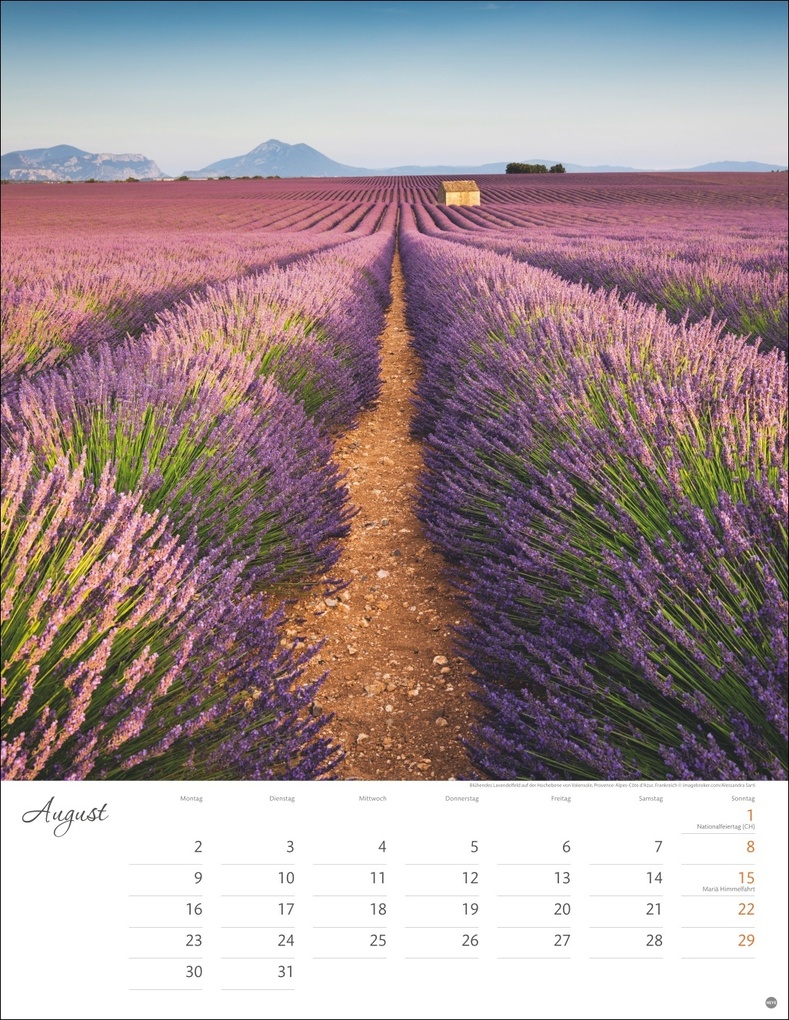 Weitere Ansicht: Wege zum Träumen Posterkalender 2027