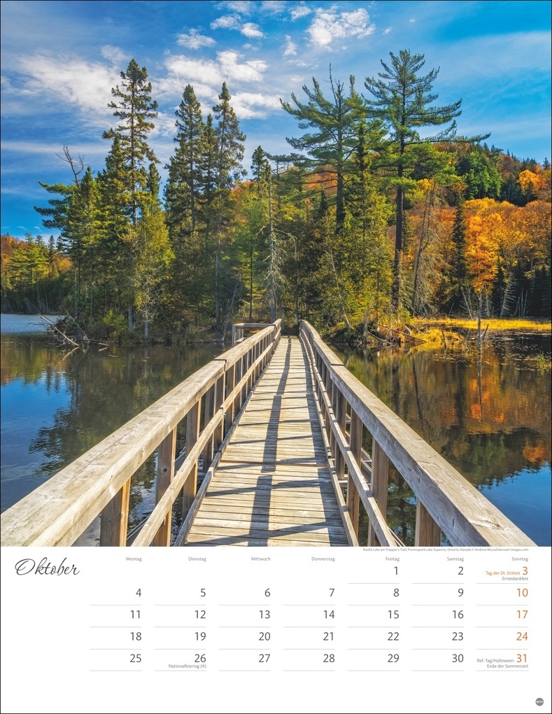 Weitere Ansicht: Wege zum Träumen Posterkalender 2027