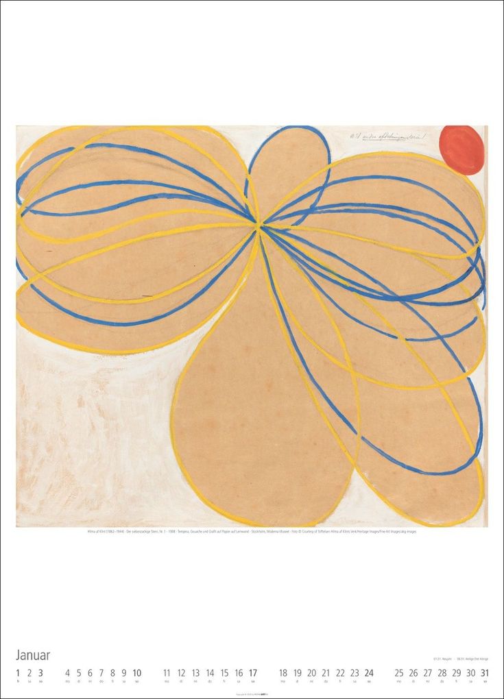 Weitere Ansicht: Hilma af Klint Kalender 2027 | Hilma af Klint