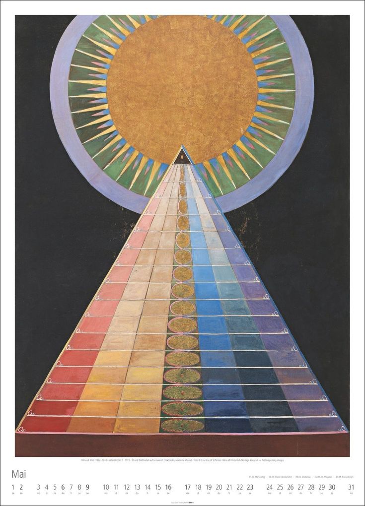 Weitere Ansicht: Hilma af Klint Kalender 2027 | Hilma af Klint