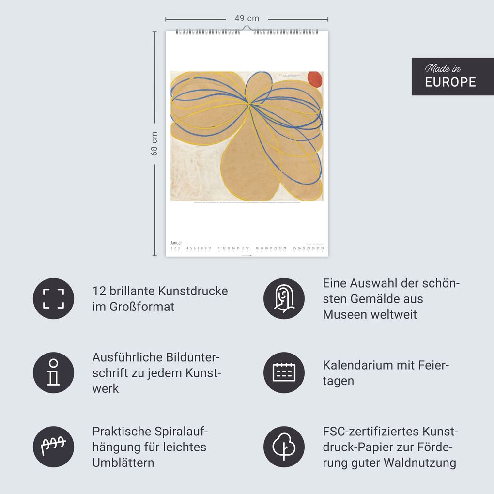 Weitere Ansicht: Hilma af Klint Kalender 2027 | Hilma af Klint