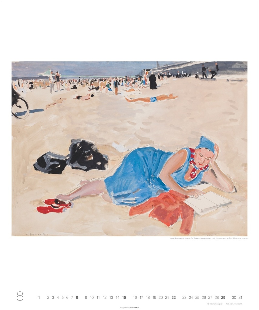 Weitere Ansicht: Lesende Frauen Edition Kalender 2027