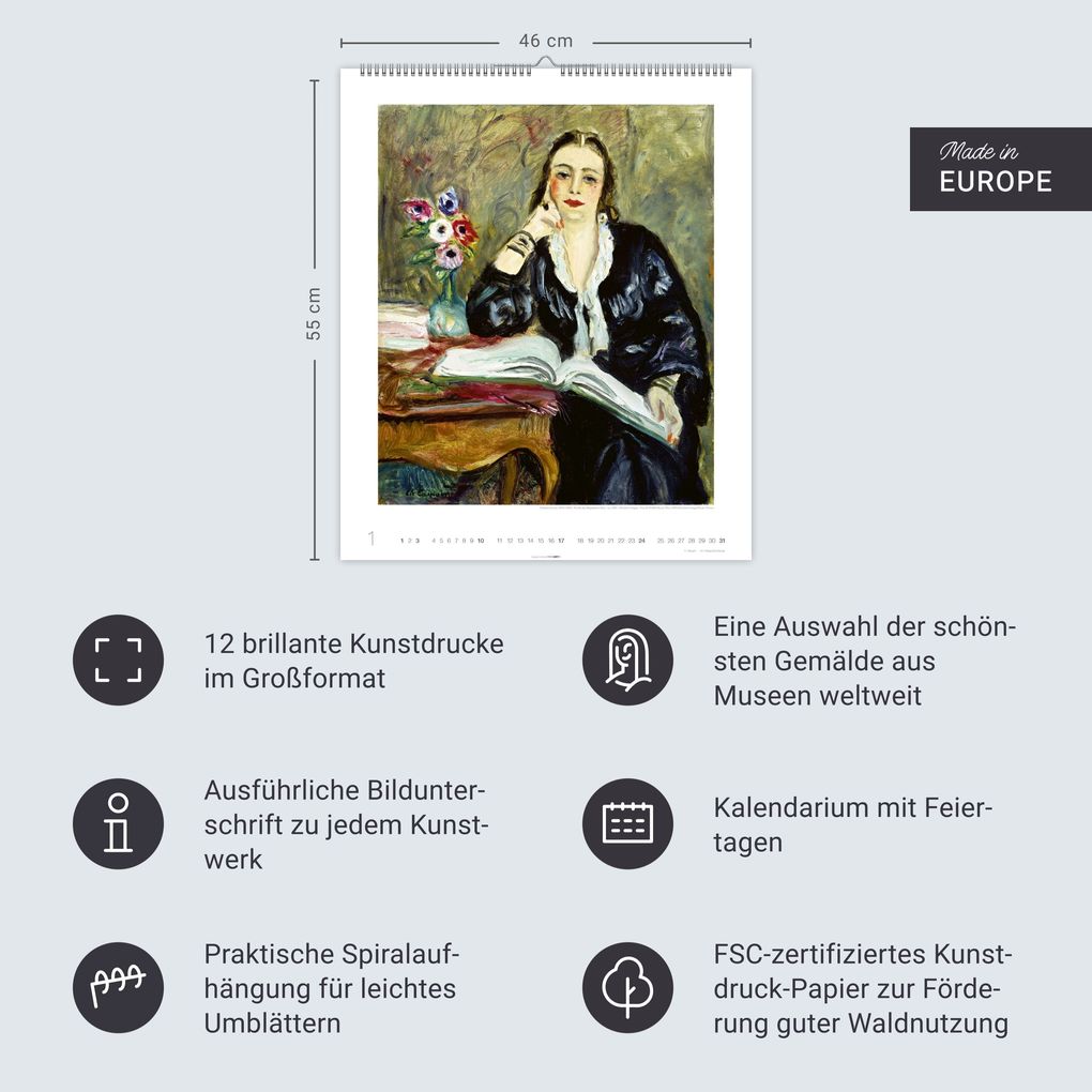 Weitere Ansicht: Lesende Frauen Edition Kalender 2027