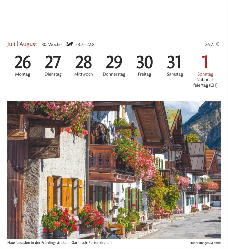 Weitere Ansicht: Alpen Sehnsuchtskalender 2027 - Wochenkalender mit 53 Postkarten