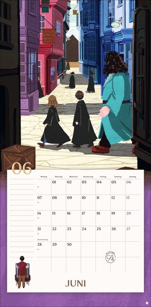 Weitere Ansicht: Harry Potter Broschurkalender 2027