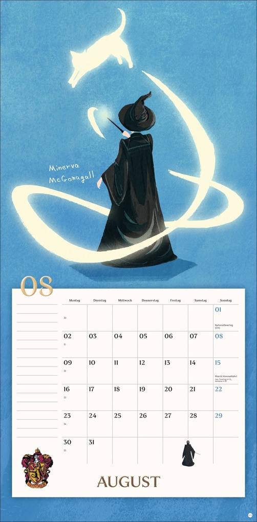 Weitere Ansicht: Harry Potter Broschurkalender 2027
